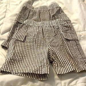 Kelly’s Kids sear sucker shorts.